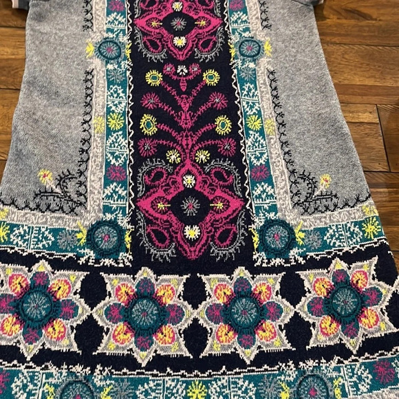Anthropologie Akemi + Kin Kaleidoscope Multicolor Soft Knit Mini Dress Size XS - Picture 12 of 16